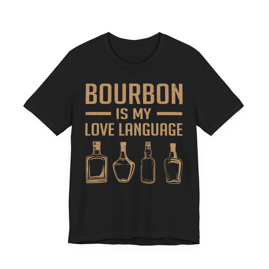 Bourbon is My Love Language Premium CrewneckTee