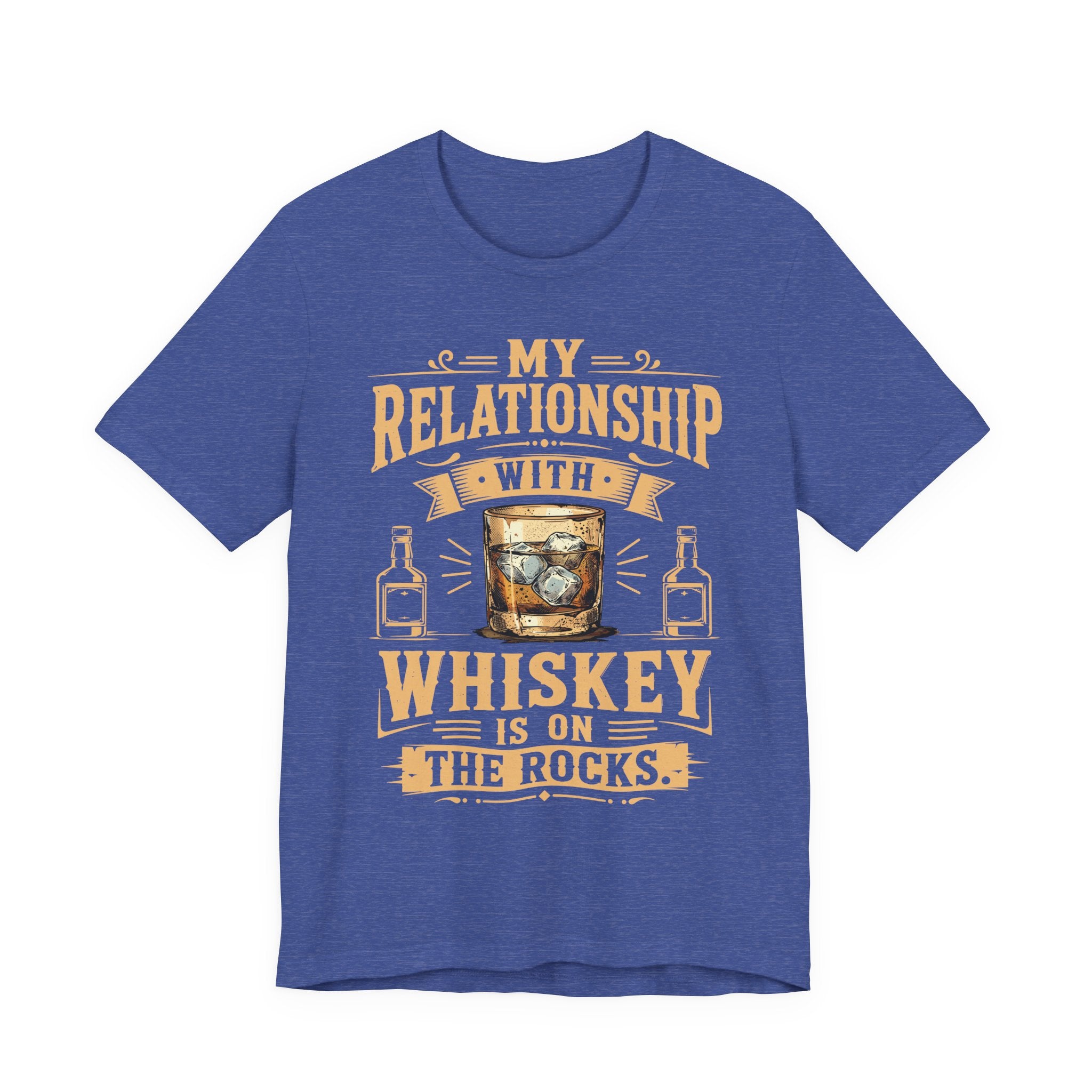 My Relationship With Whiskey Is On The Rocks Tee
