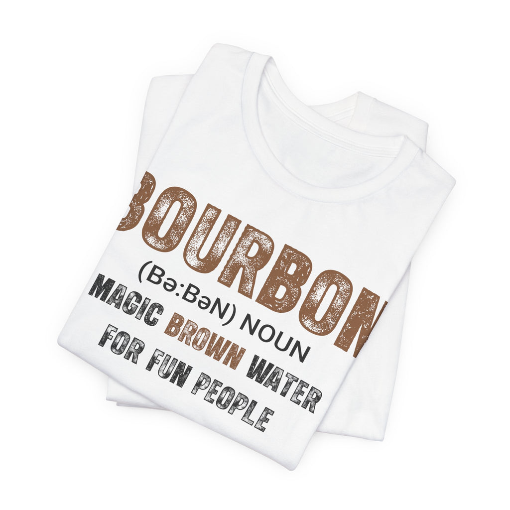 Bourbon: Magic Brown Water For Fun People Premium CrewneckTee