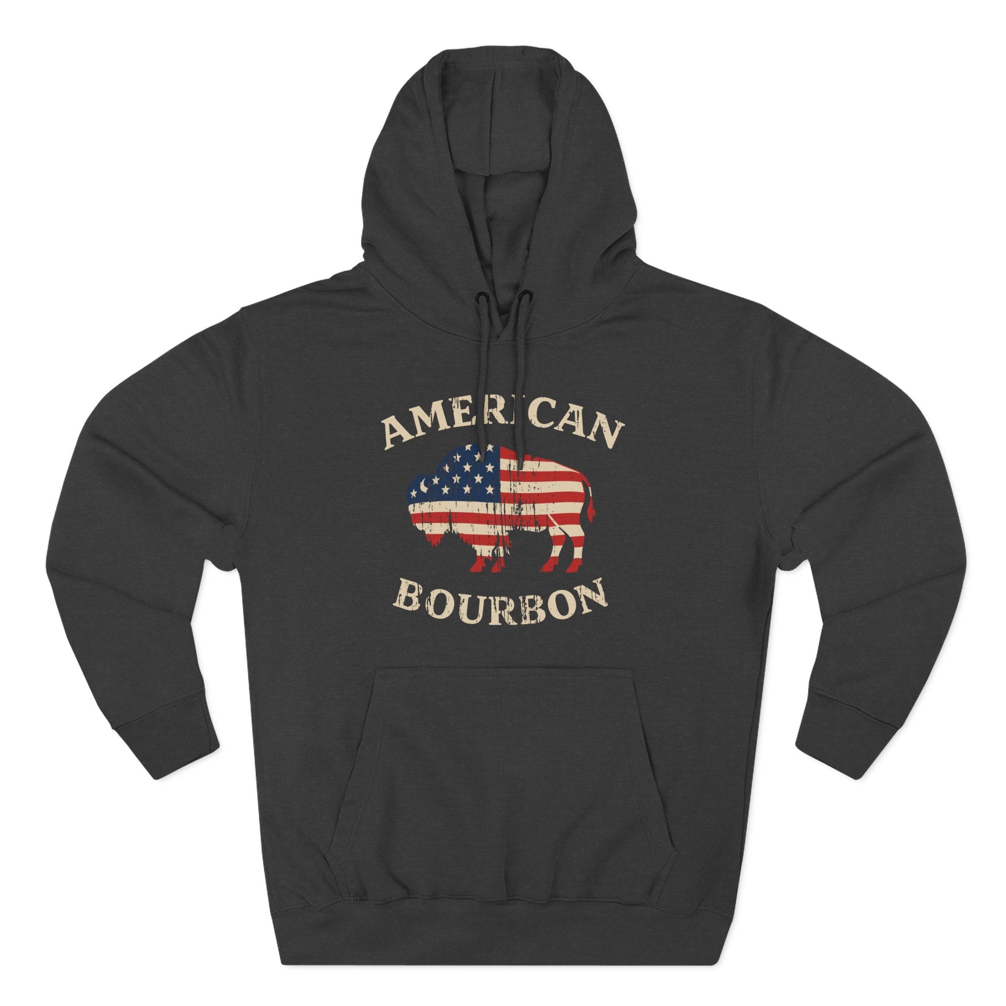 American Bourbon Patriotic Buffalo Premium Hoodie