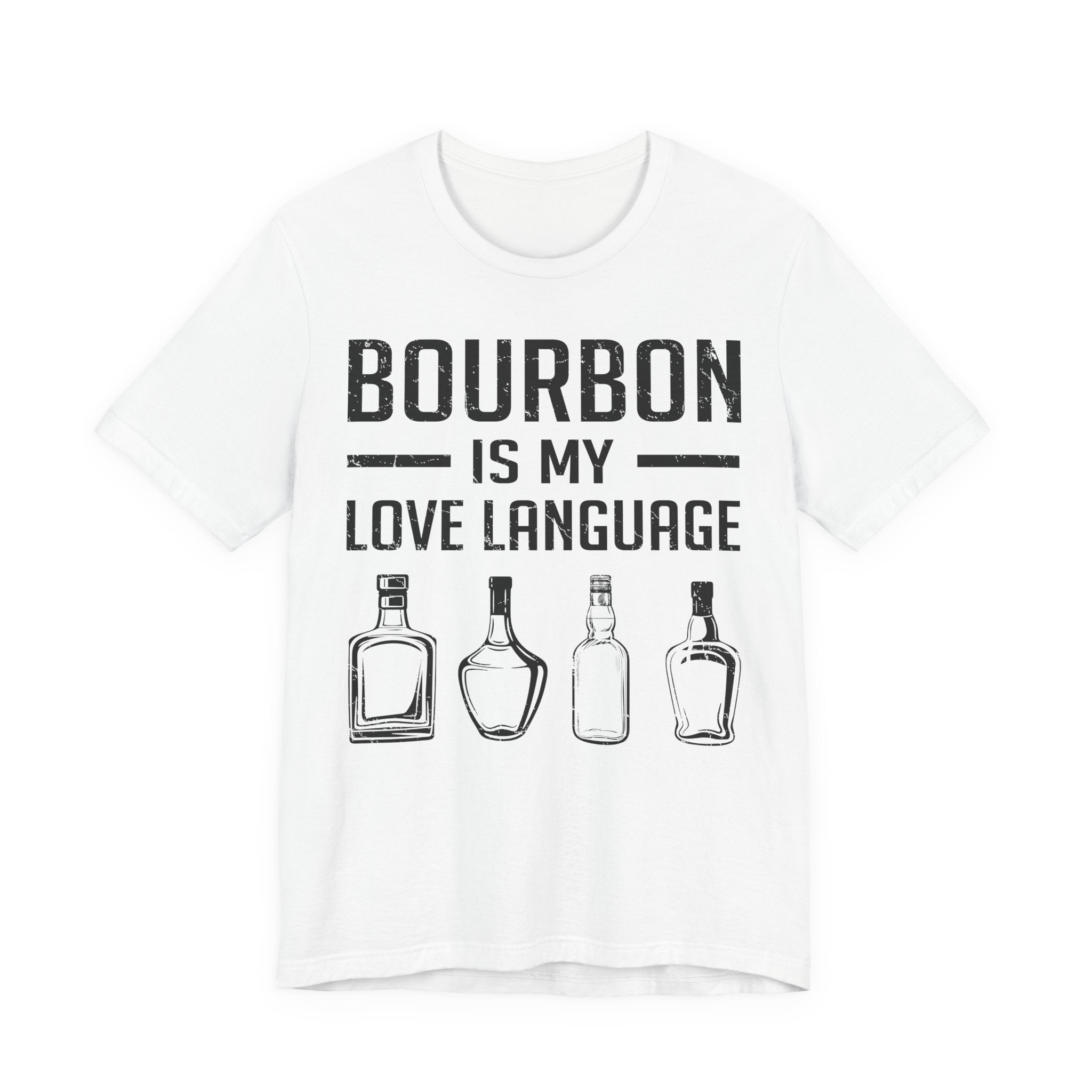 Bourbon is My Love Language Premium CrewneckTee