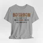 Bourbon: Magic Brown Water For Fun People Premium CrewneckTee
