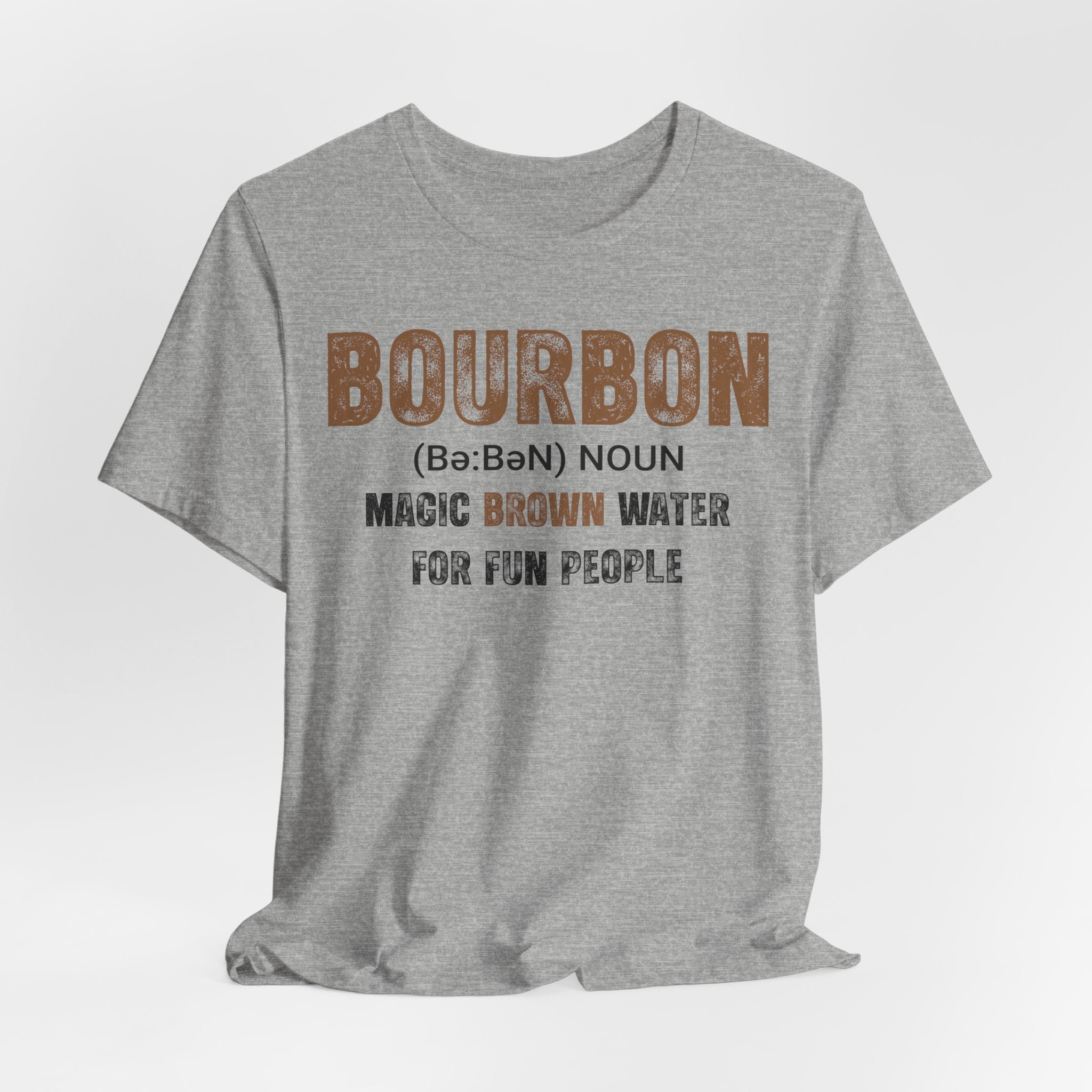 Bourbon: Magic Brown Water For Fun People Premium CrewneckTee