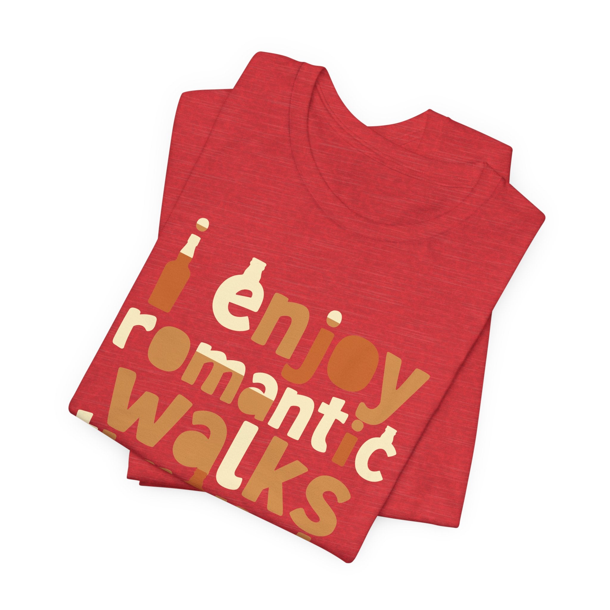 I Enjoy Romantic Walks Premium CrewneckTee