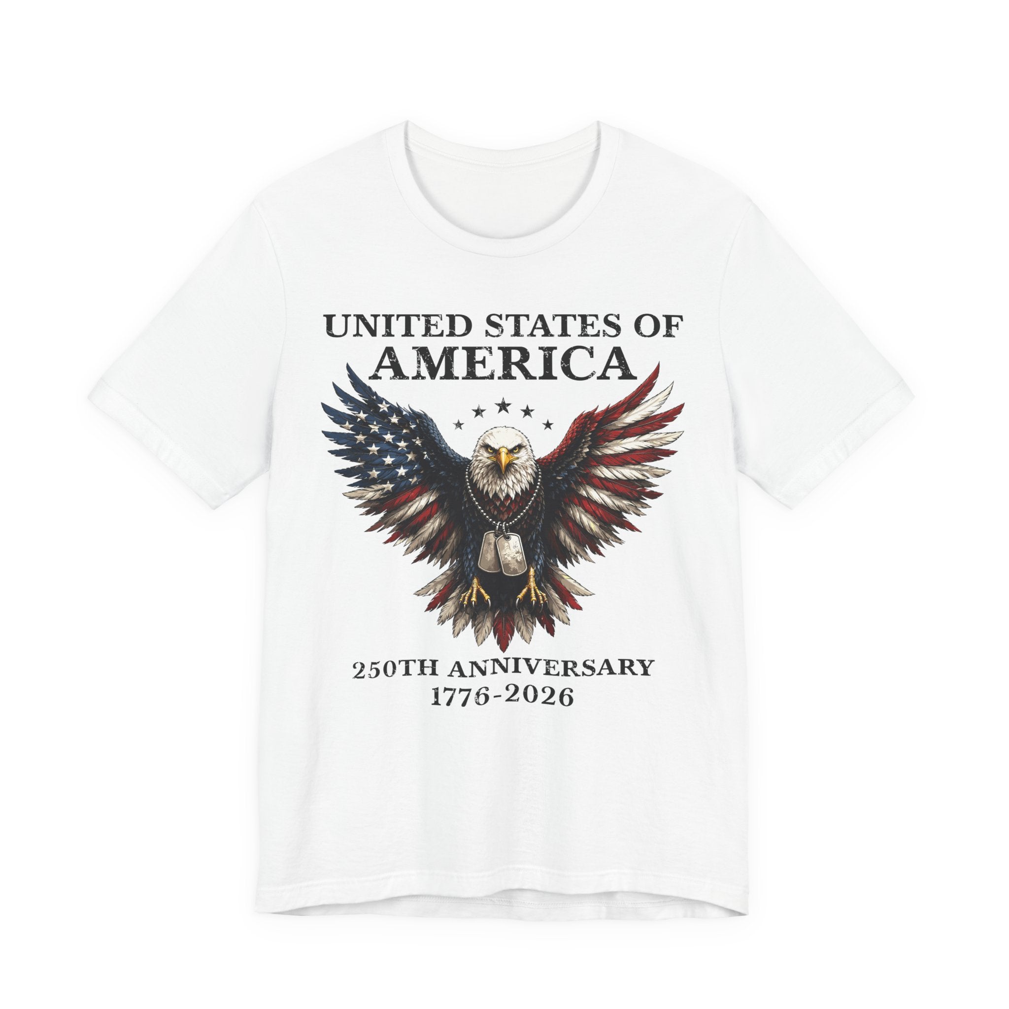 United States of America military Tags– 250th Anniversary Tee