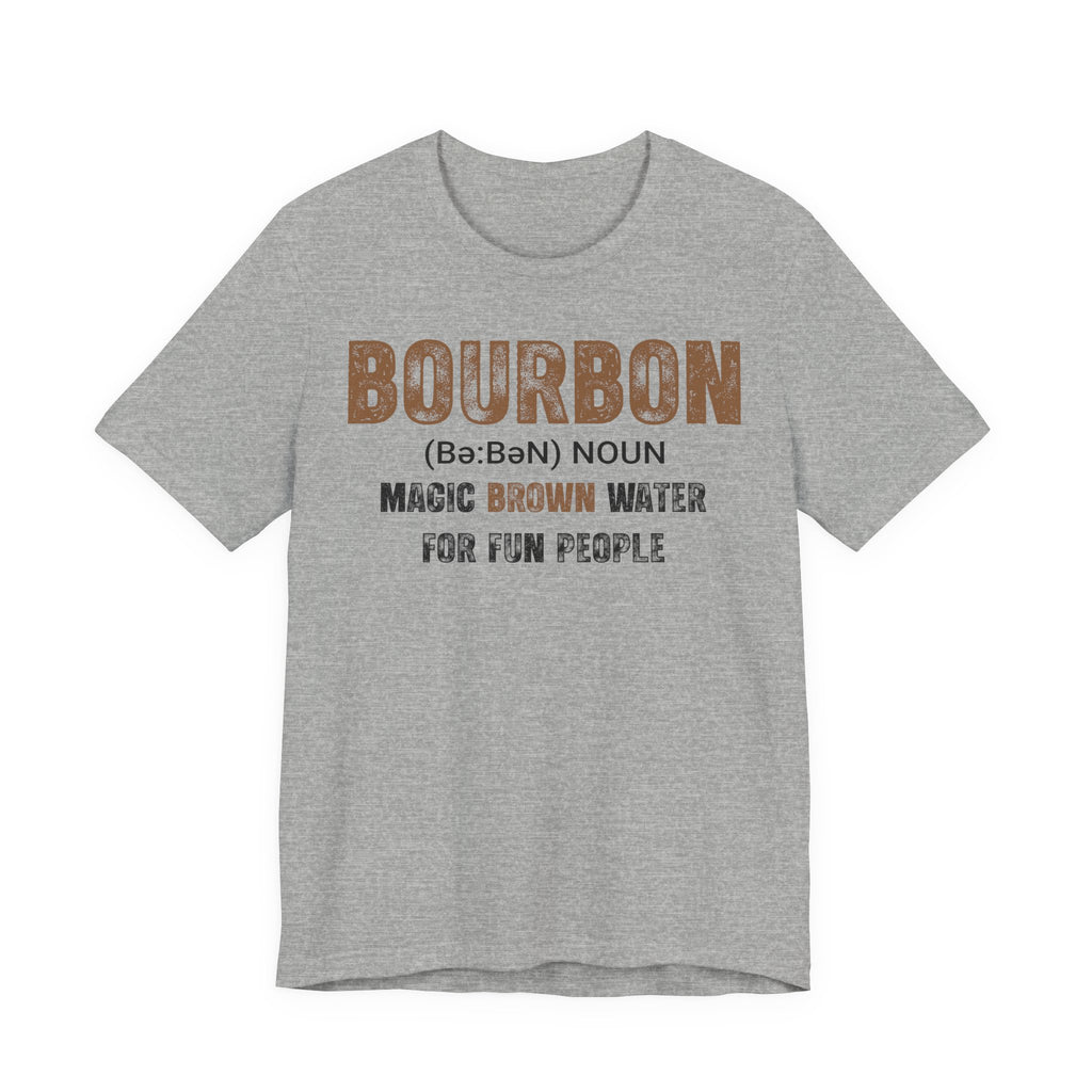 Bourbon: Magic Brown Water For Fun People Premium CrewneckTee
