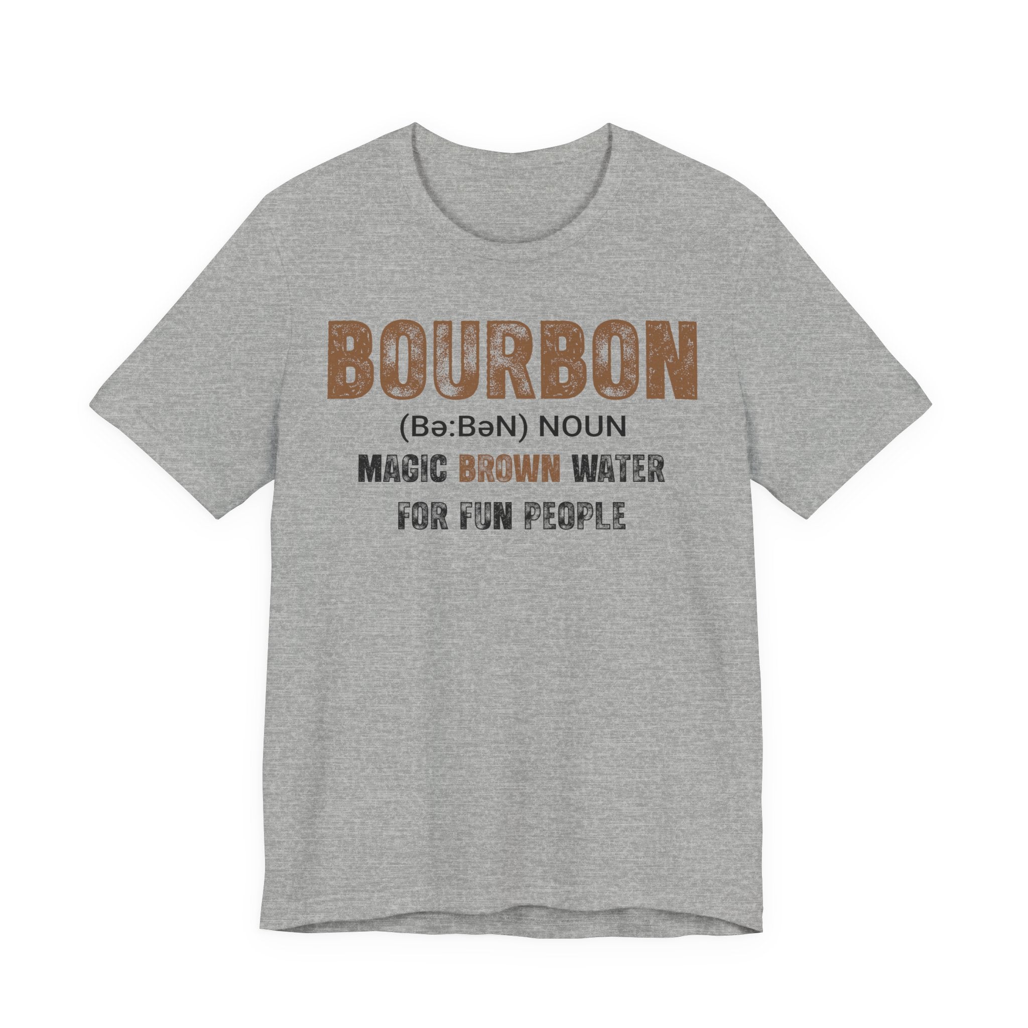 Bourbon: Magic Brown Water For Fun People Premium CrewneckTee