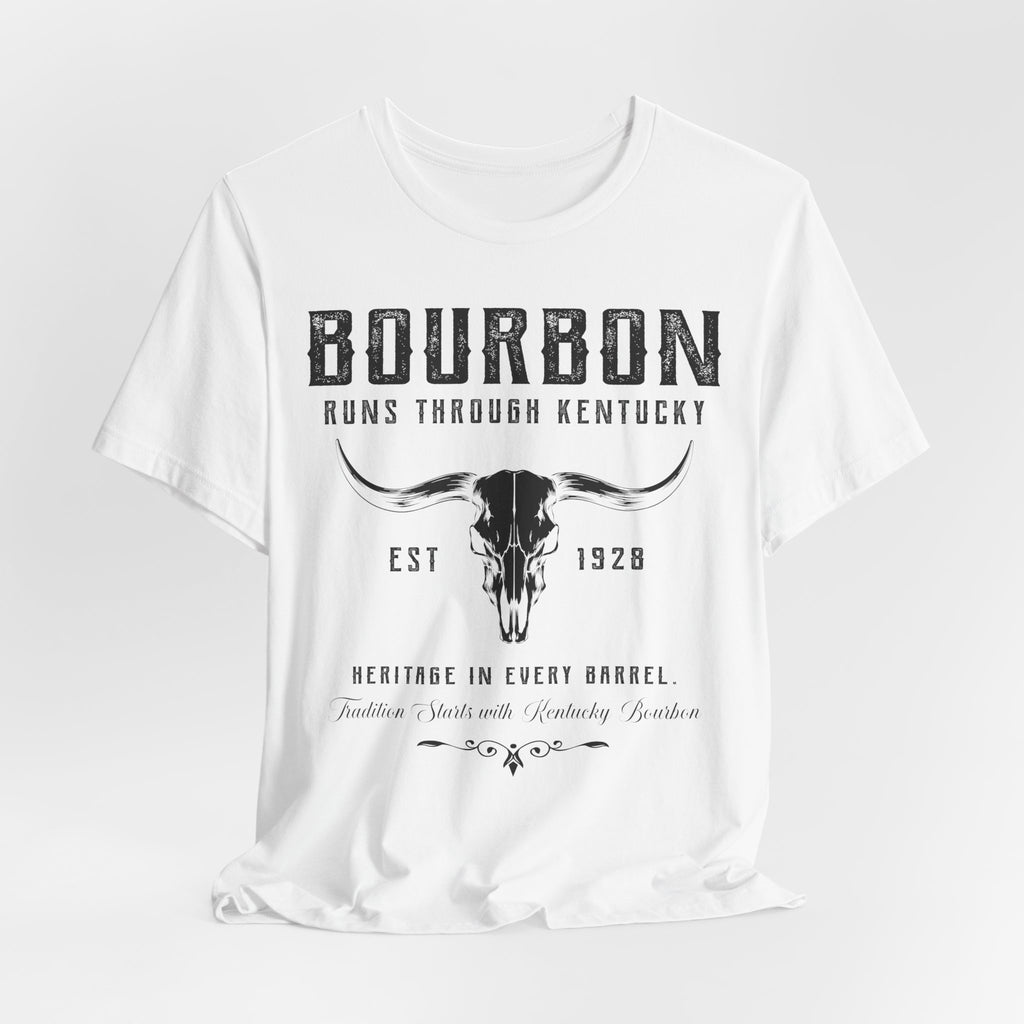 Bourbon Runs Through Kentucky Premium Tee