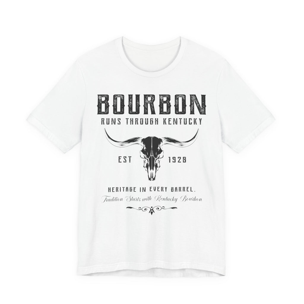 Bourbon Runs Through Kentucky Premium Tee