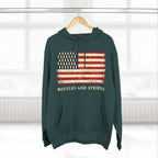 Bottles & Stripes American Flag Premium Hoodie