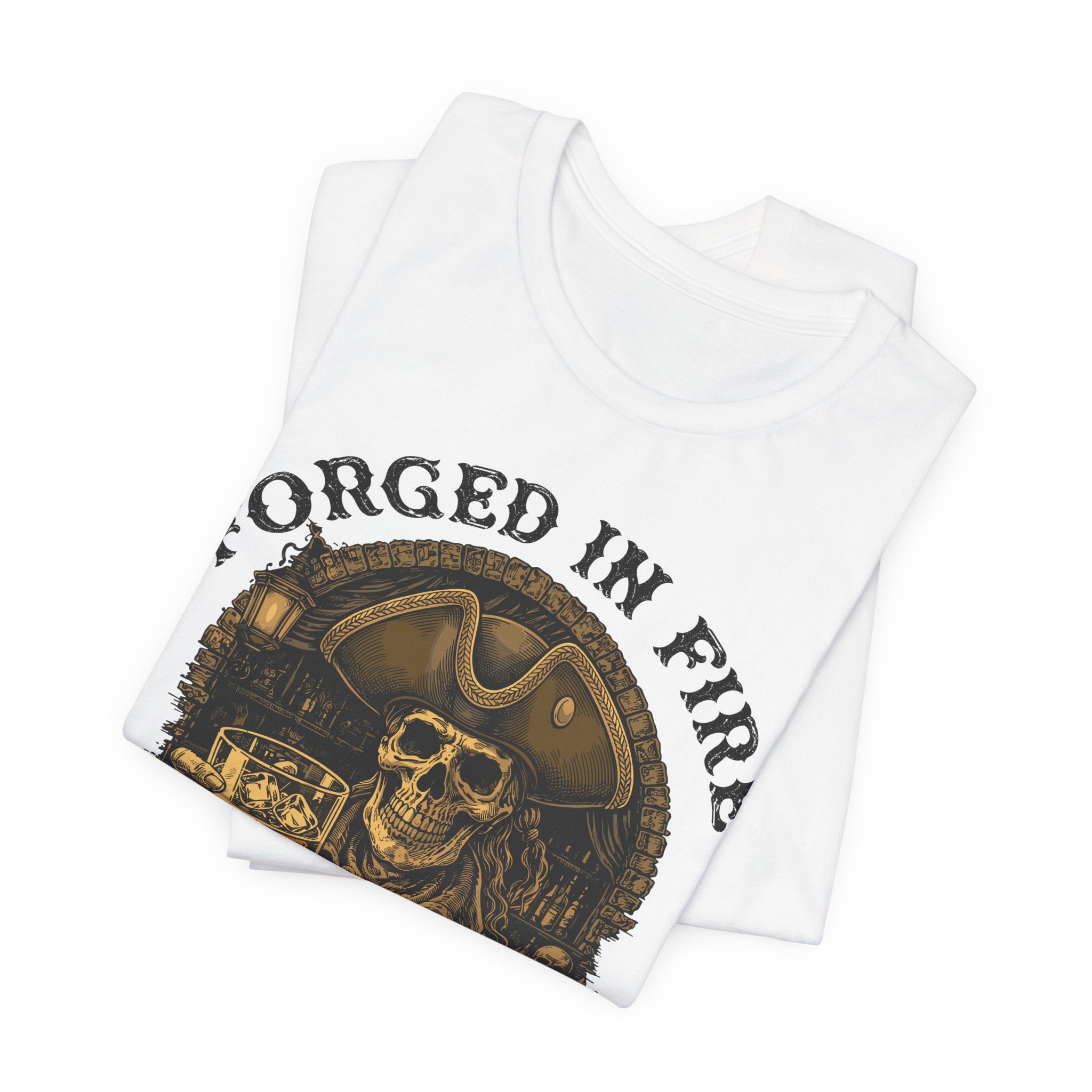 Forged in Fire. Aged in Oak. Poured in Freedom Premium Tee