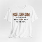 Bourbon: Magic Brown Water For Fun People Premium CrewneckTee