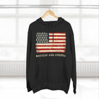 Bottles & Stripes American Flag Premium Hoodie