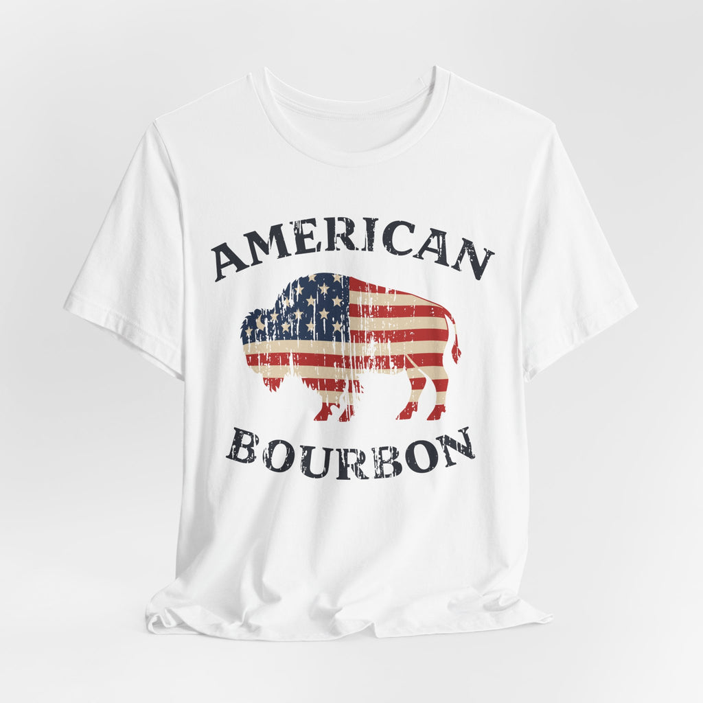 American Bourbon Buffalo Premium CrewneckTee