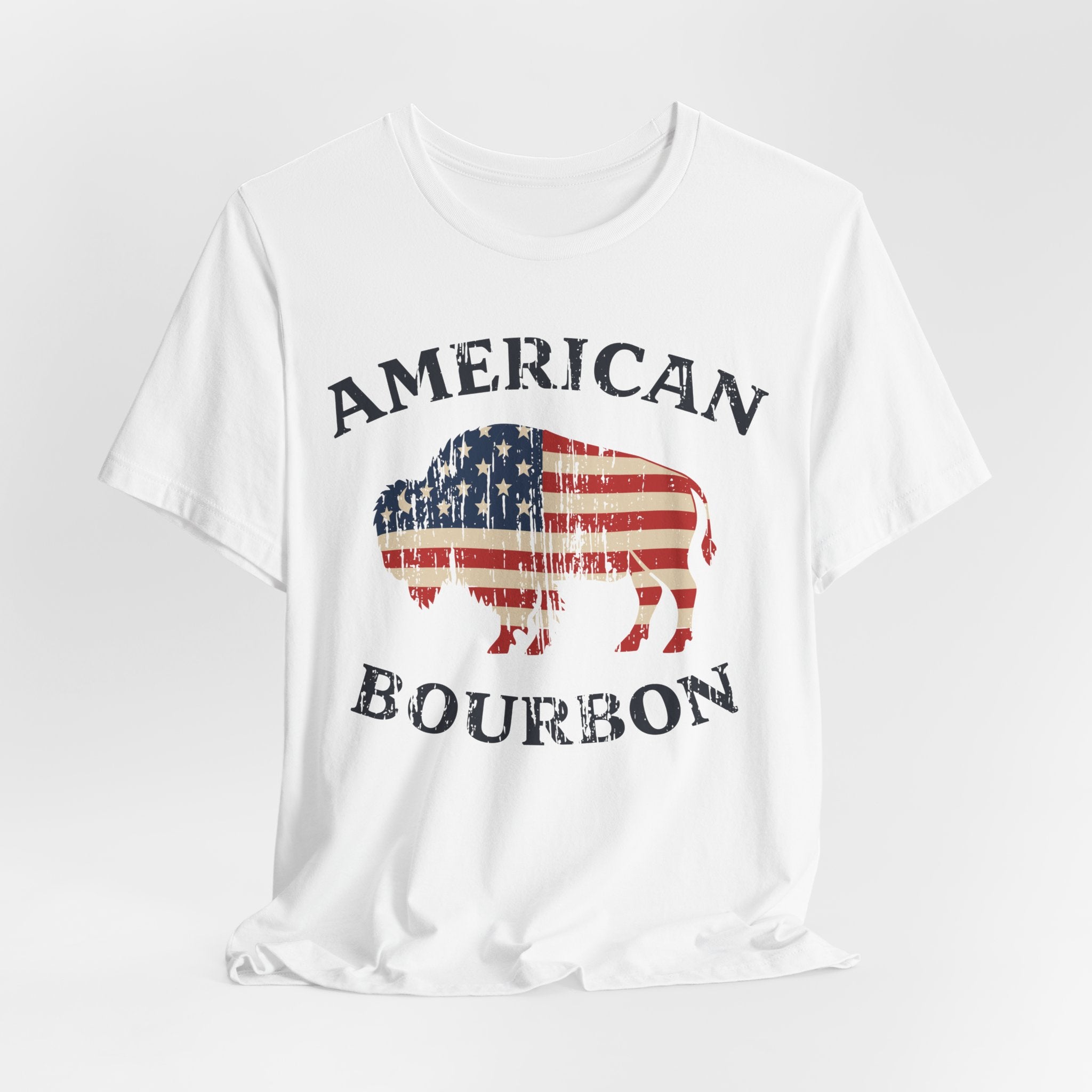 American Bourbon Buffalo Premium CrewneckTee