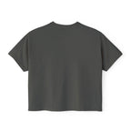 Bourbon Whiskey 2028 Boxy Tee — 'Less Promises More Proof' Women's Shirt