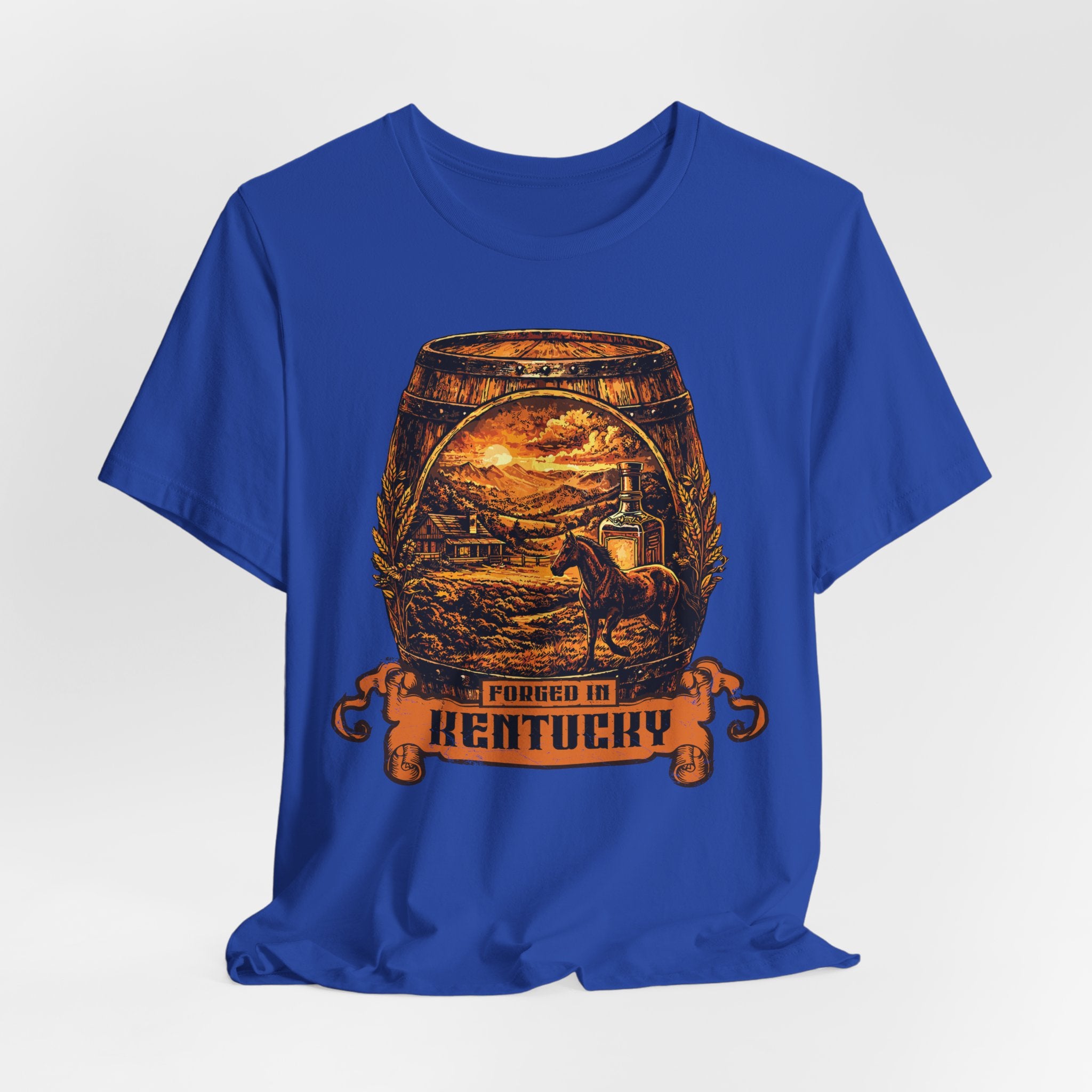 Forged in Kentucky – Premium Bourbon Tee
