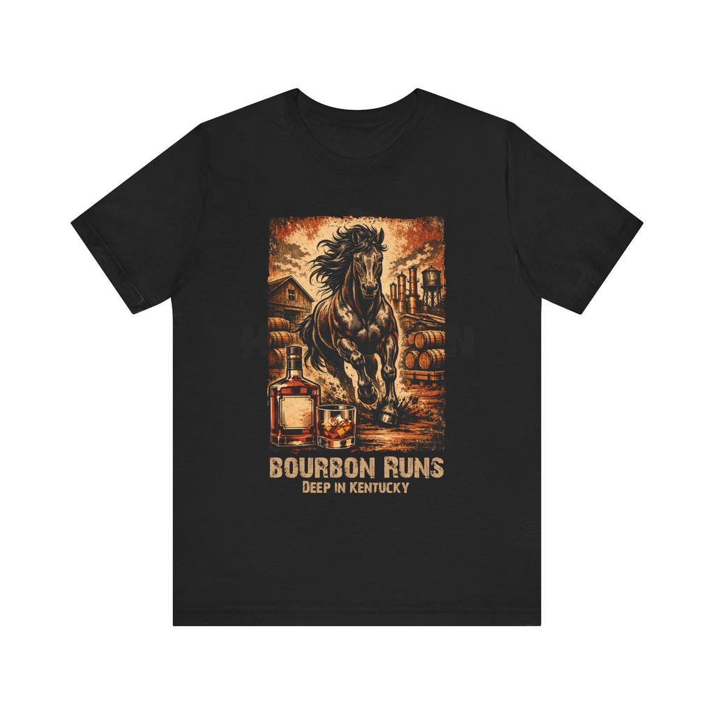 Bourbon Runs Deep in Kentucky Premium Tee