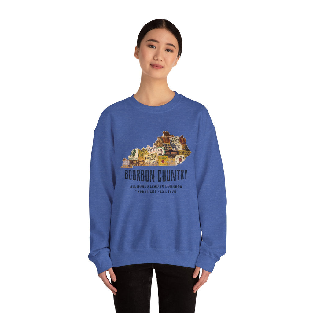 All Road lead to Bourbon Premium Sweathshirt