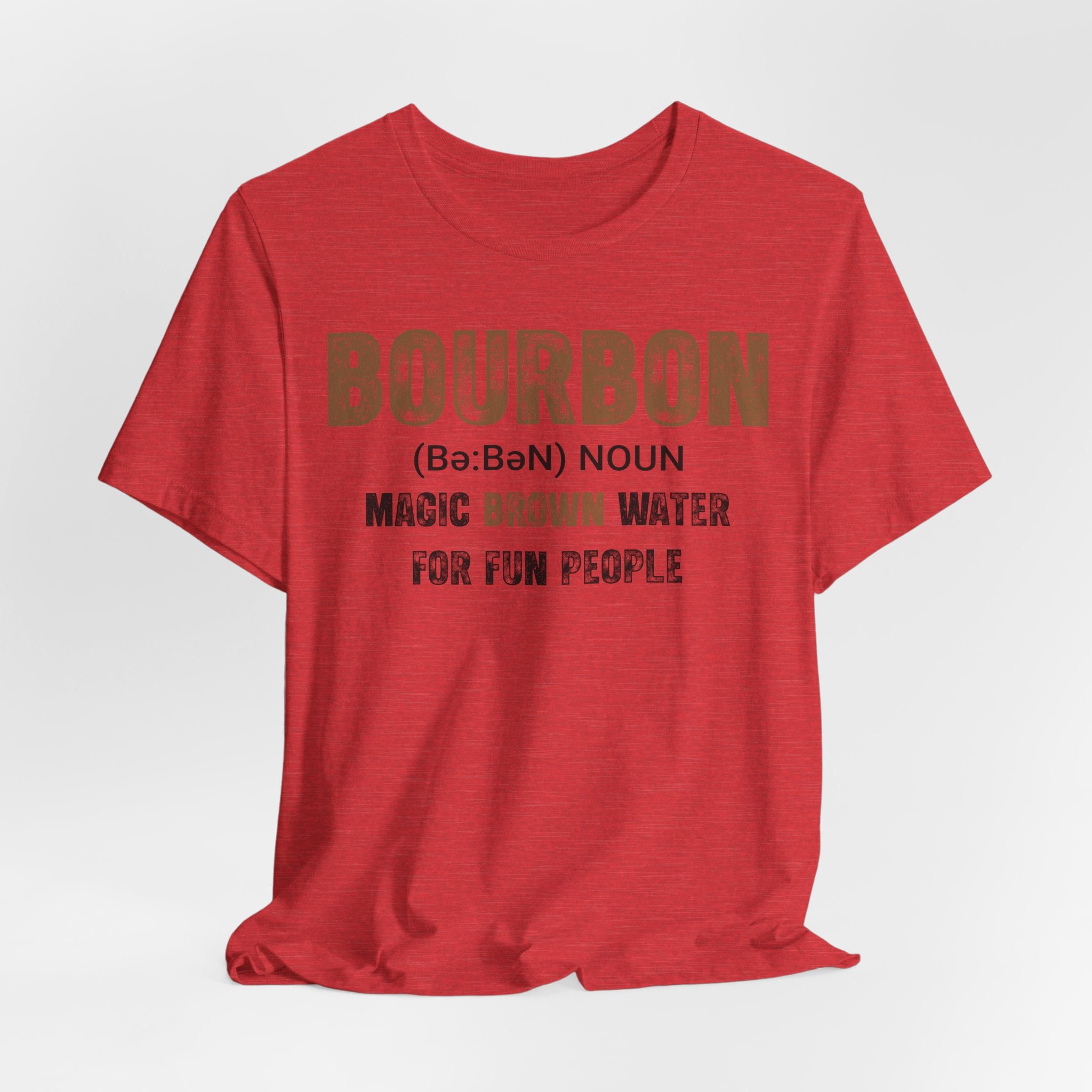Bourbon: Magic Brown Water For Fun People Premium CrewneckTee