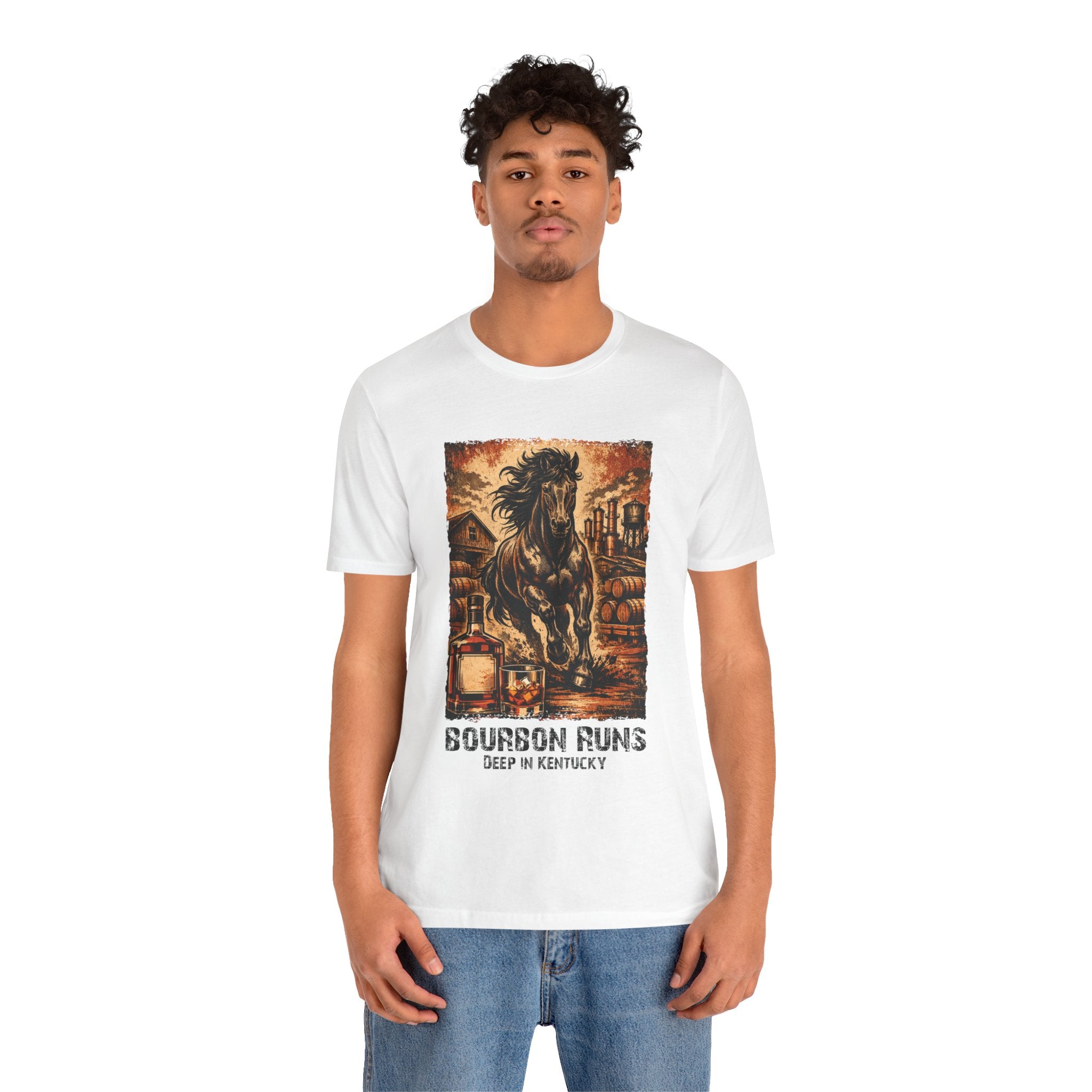 Bourbon Runs Deep in Kentucky Premium Tee