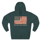 Bottles & Stripes American Flag Premium Hoodie
