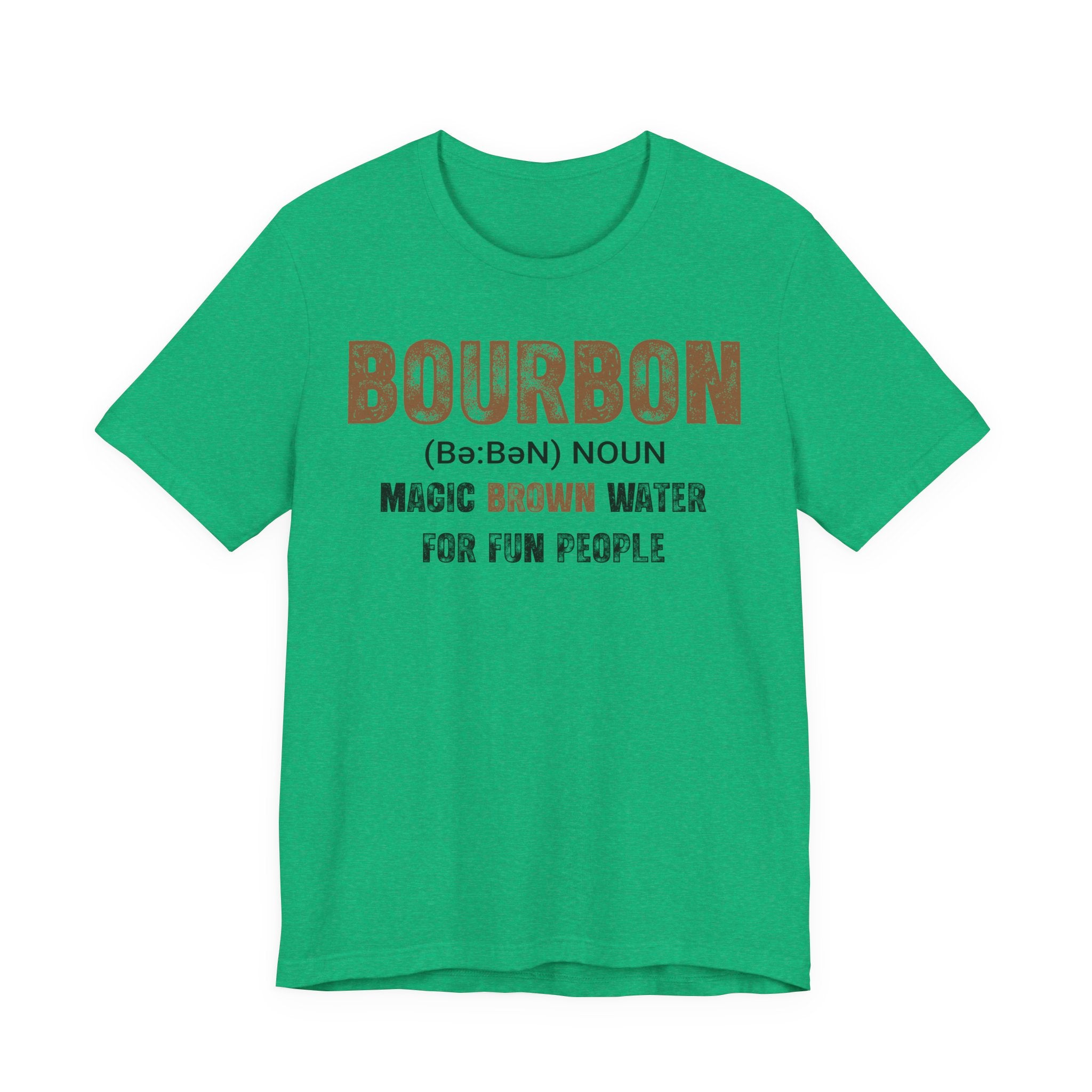 Bourbon: Magic Brown Water For Fun People Premium CrewneckTee