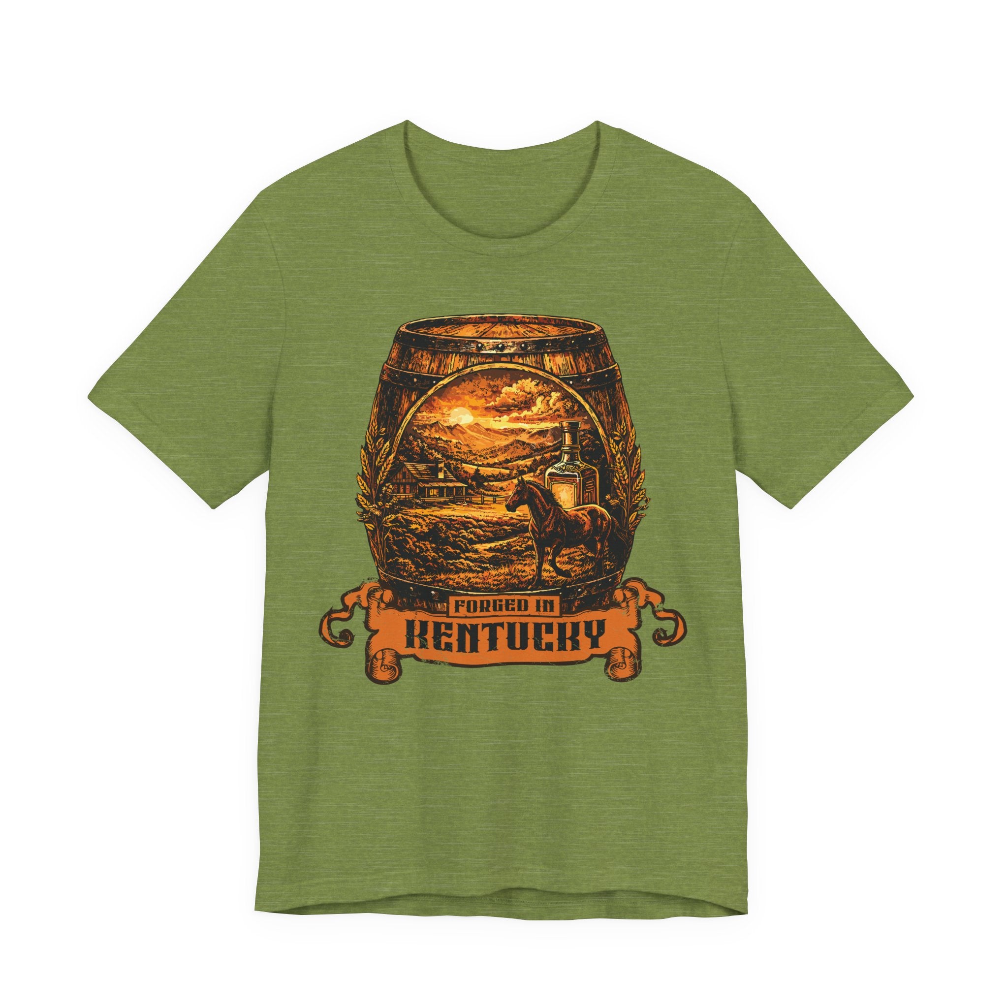 Forged in Kentucky – Premium Bourbon Tee