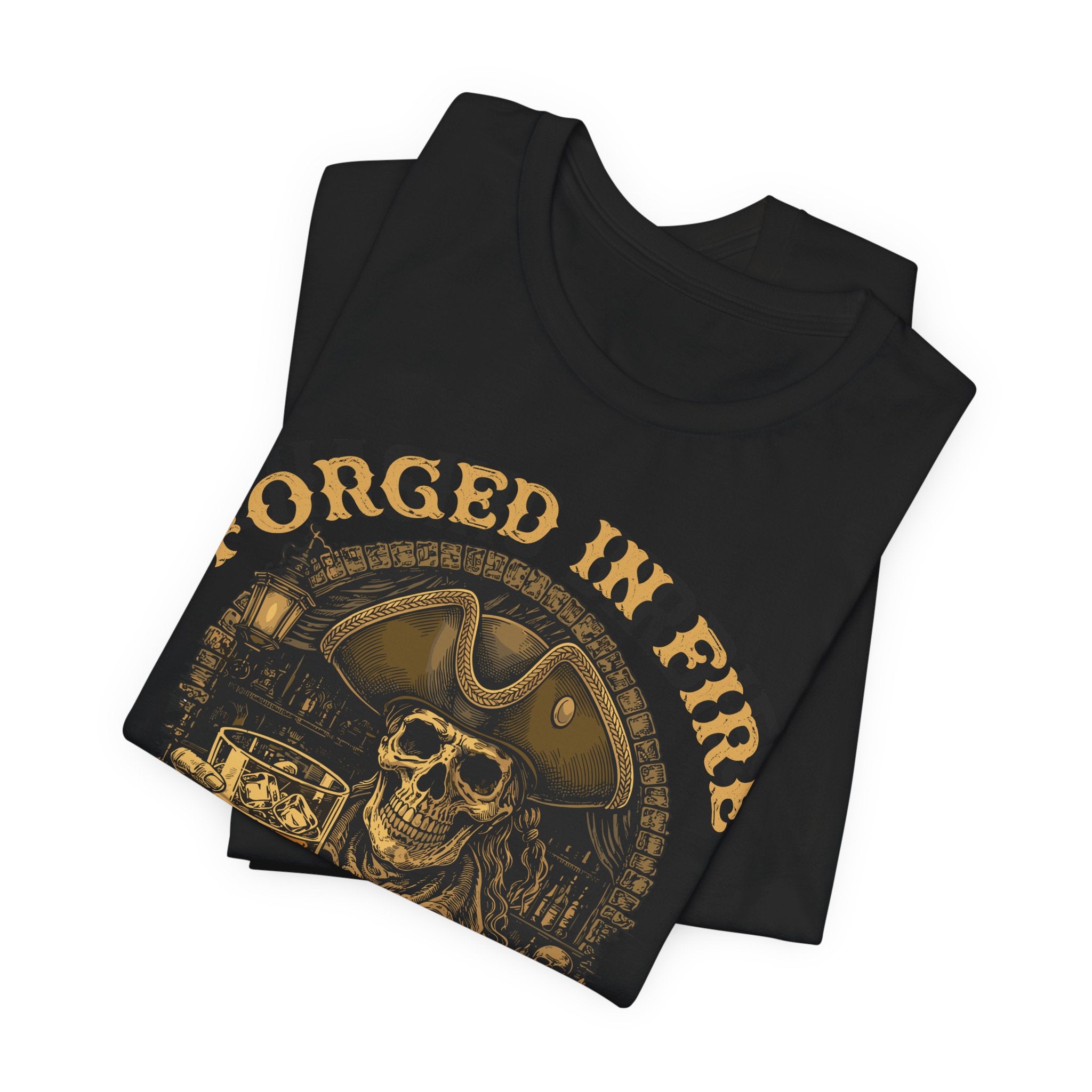 Forged in Fire. Aged in Oak. Poured in Freedom Premium Tee