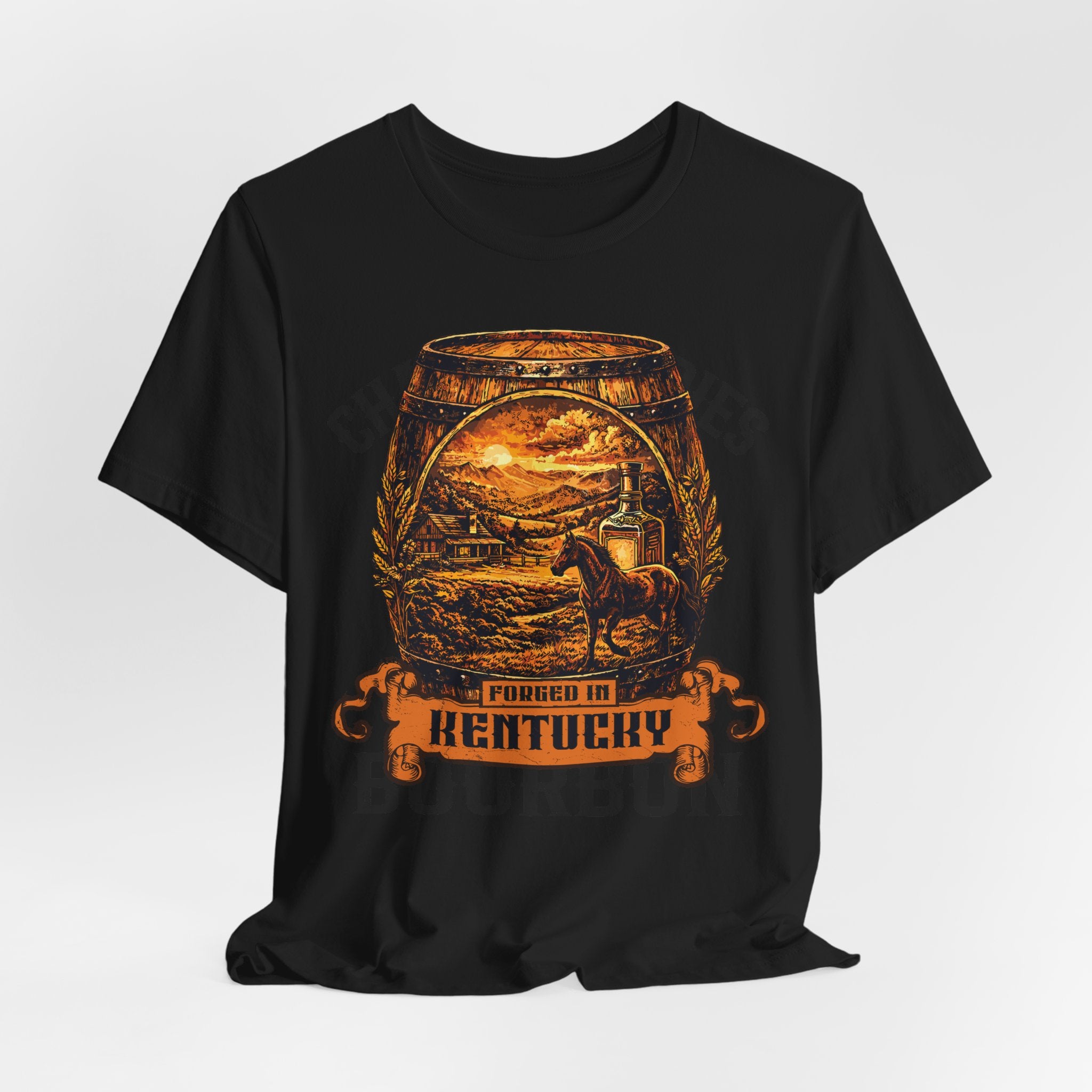 Forged in Kentucky – Premium Bourbon Tee