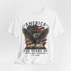 America – 250 Years of Faith and Freedom Tee