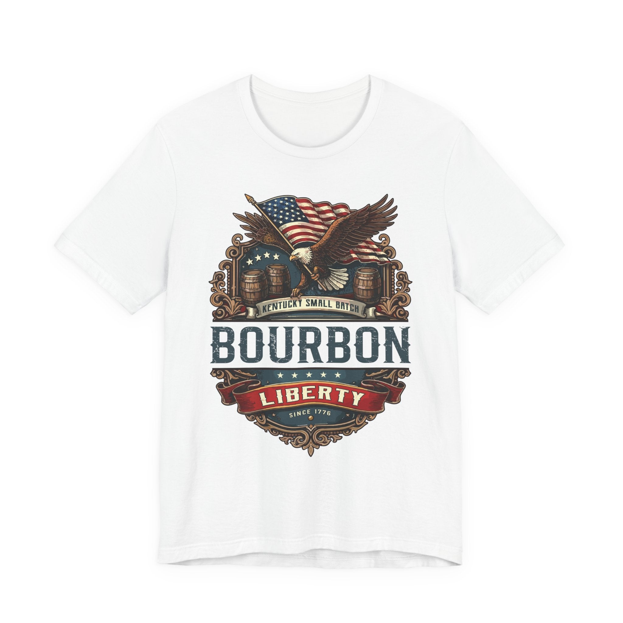 Kentucky Small Batch Bourbon – Liberty Since 1776 Premium Tee