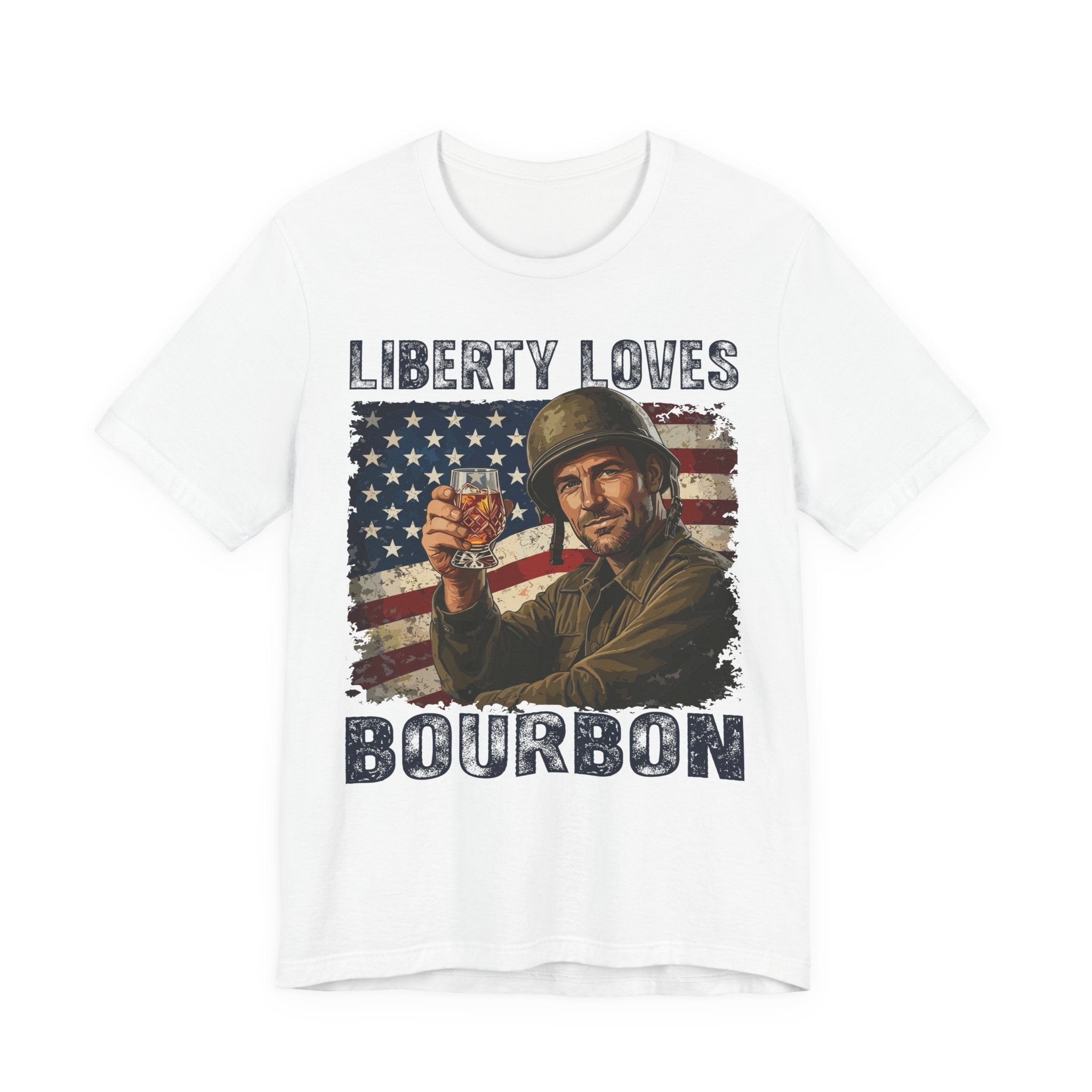Liberty Loves Bourbon – Premium Tee