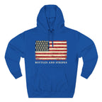 Bottles & Stripes American Flag Premium Hoodie
