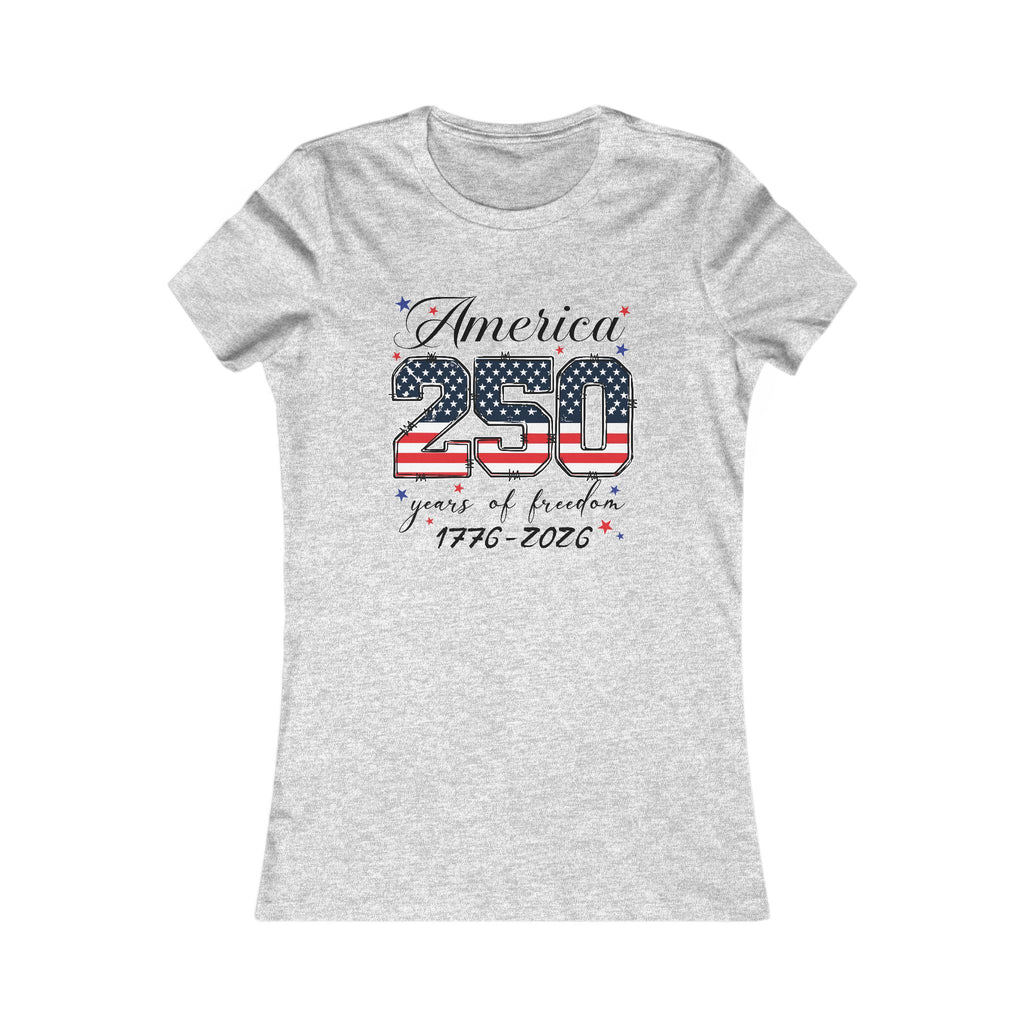 America 250 years of freedom 1776-2026 Women's Tee