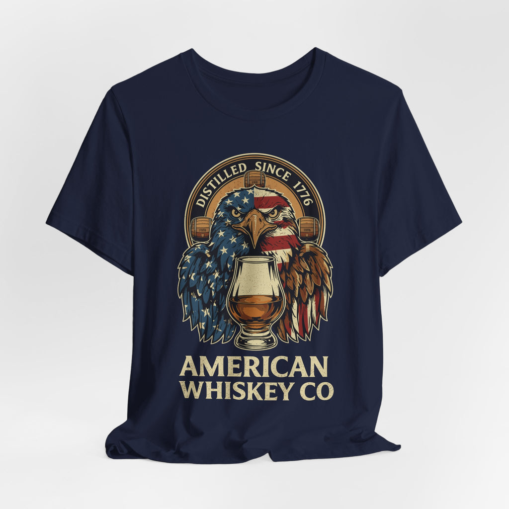 American Whiskey Co. Premium CrewneckTee