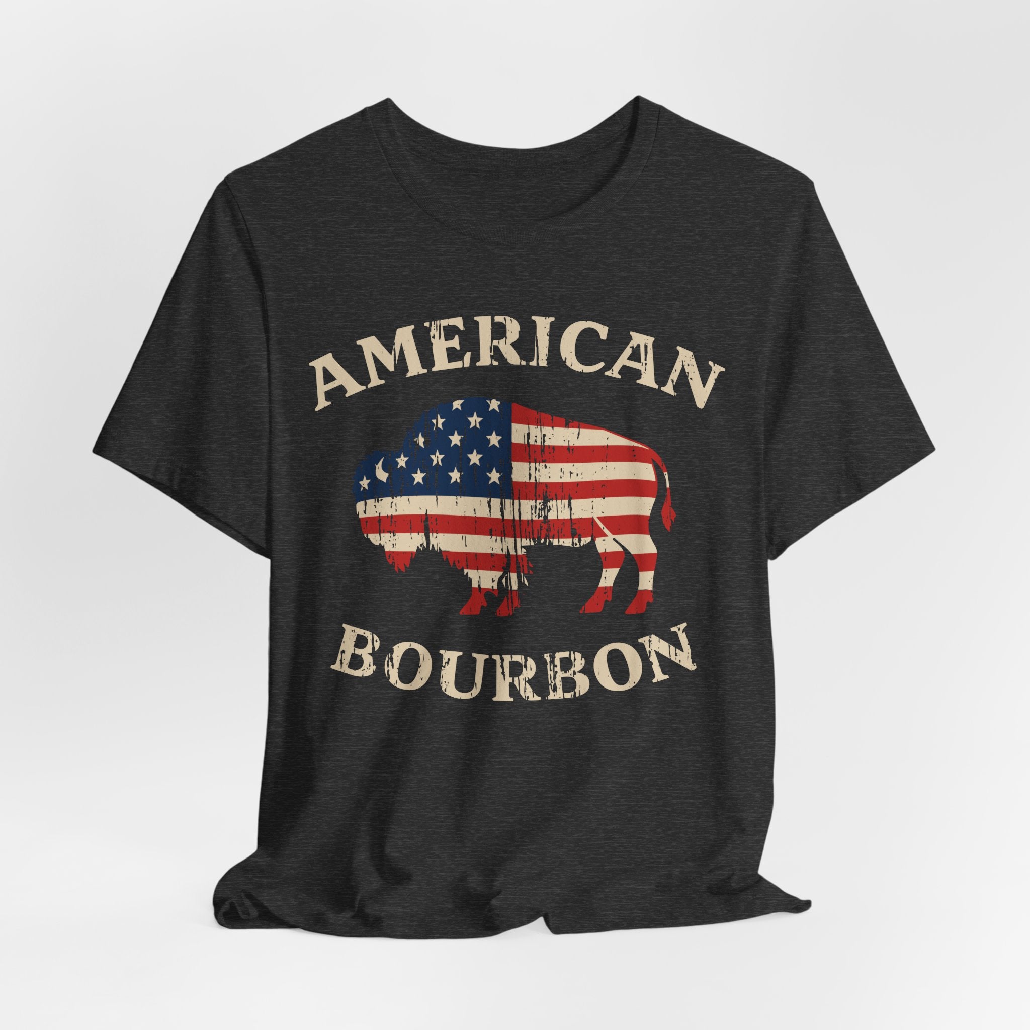 American Bourbon Buffalo Premium CrewneckTee