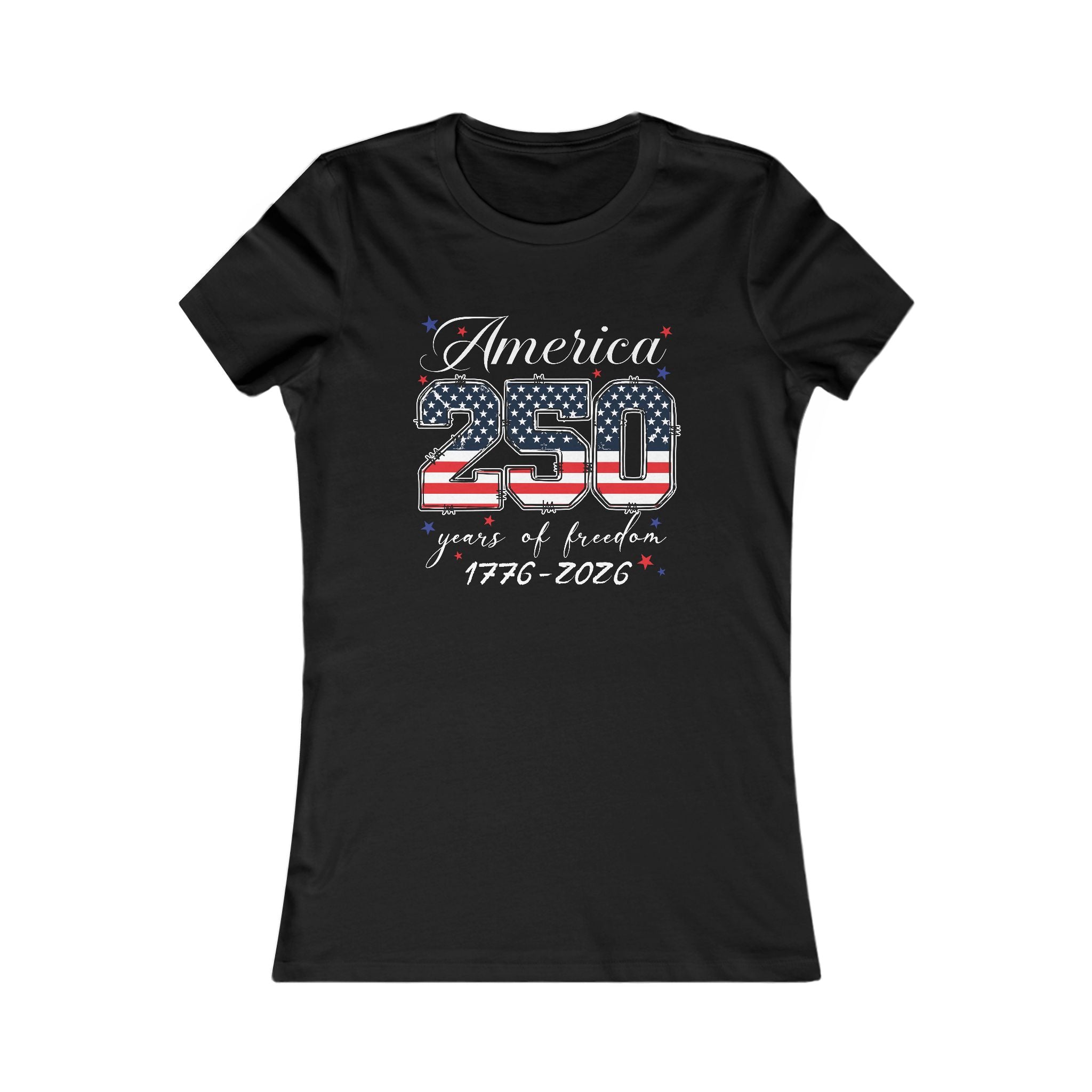 America 250 years of freedom 1776-2026 Women's Tee