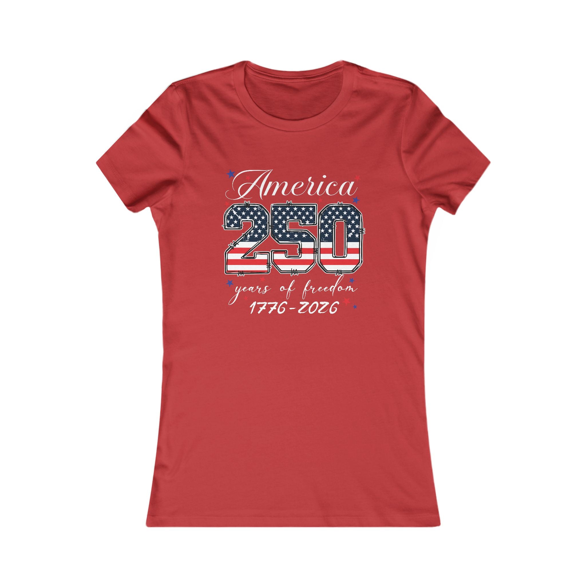 America 250 years of freedom 1776-2026 Women's Tee