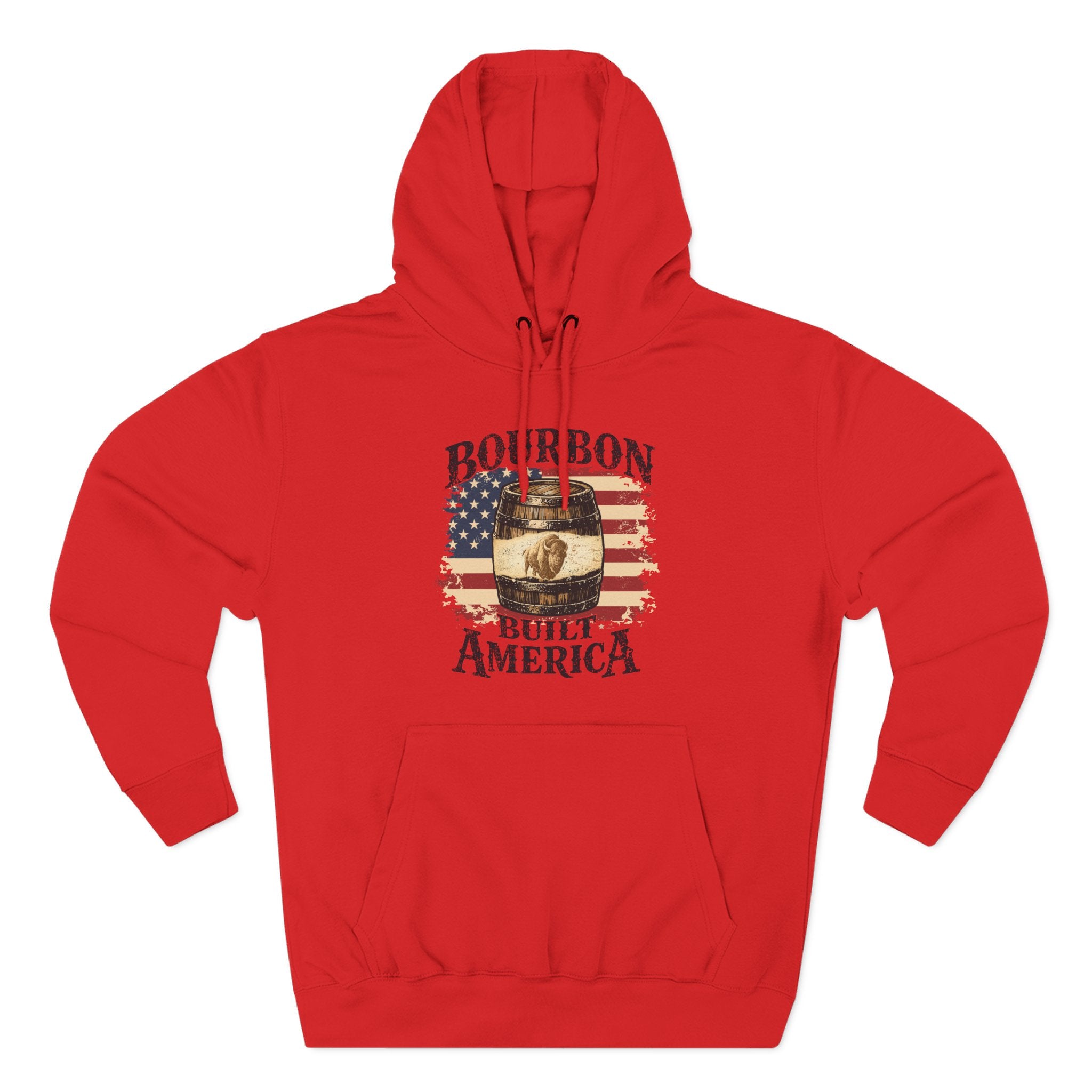 Bourbon Built America Premium Hoodie