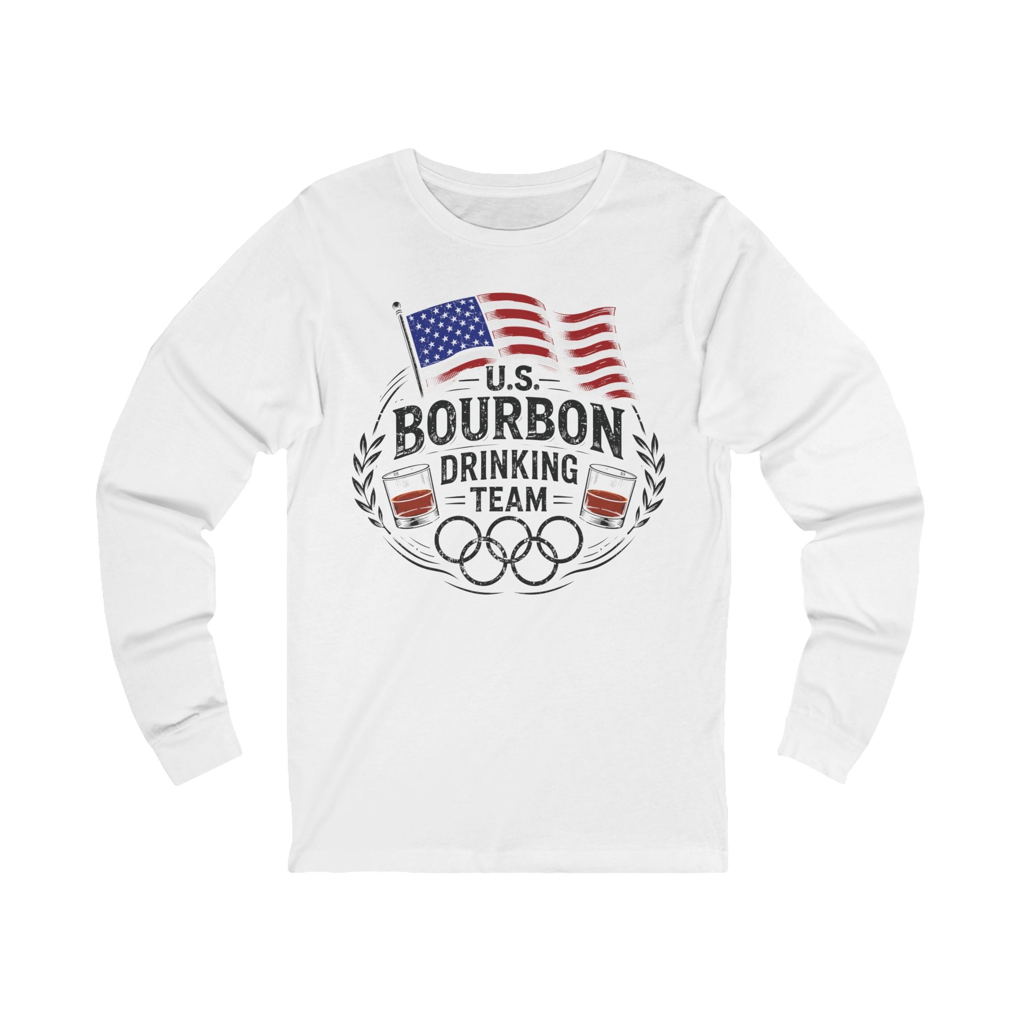 U.S. Bourbon Drinking Team Premium Long Sleeve Tee