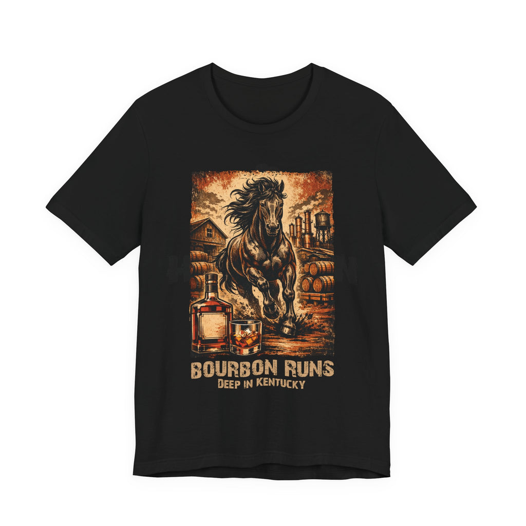 Bourbon Runs Deep in Kentucky Premium Tee