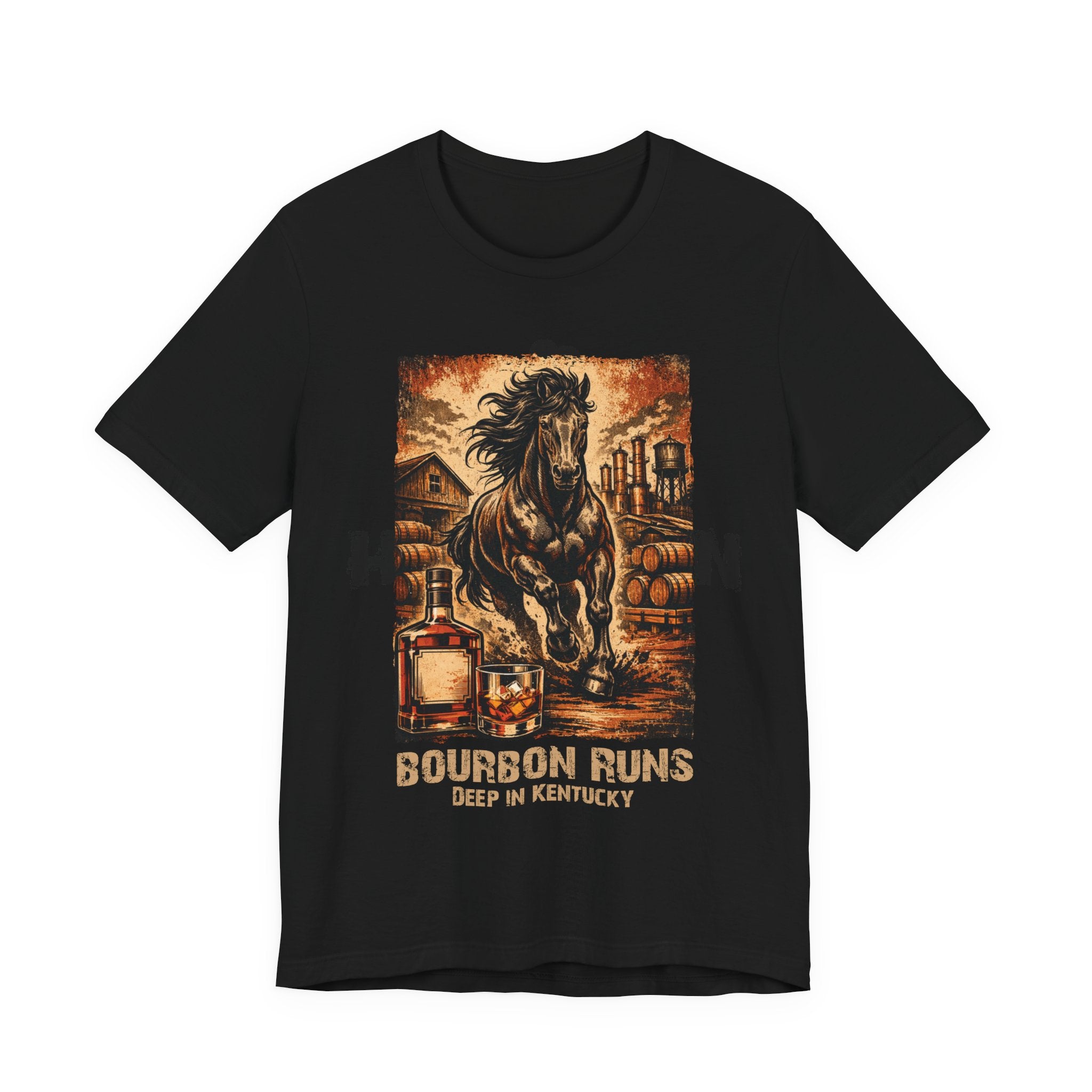Bourbon Runs Deep in Kentucky Premium Tee
