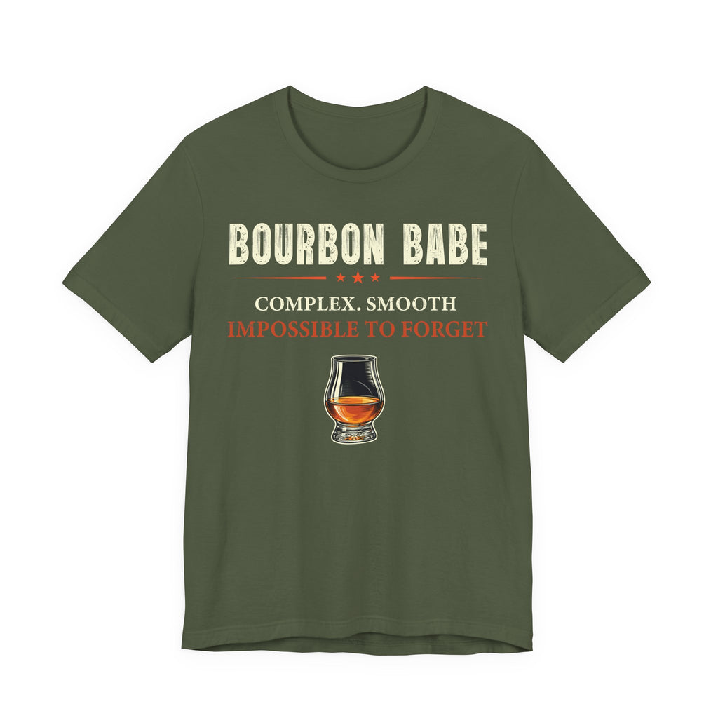 Bourbon Babe – Complex. Smooth. Impossible To Forget. Tee