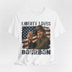 Liberty Loves Bourbon – Premium Tee