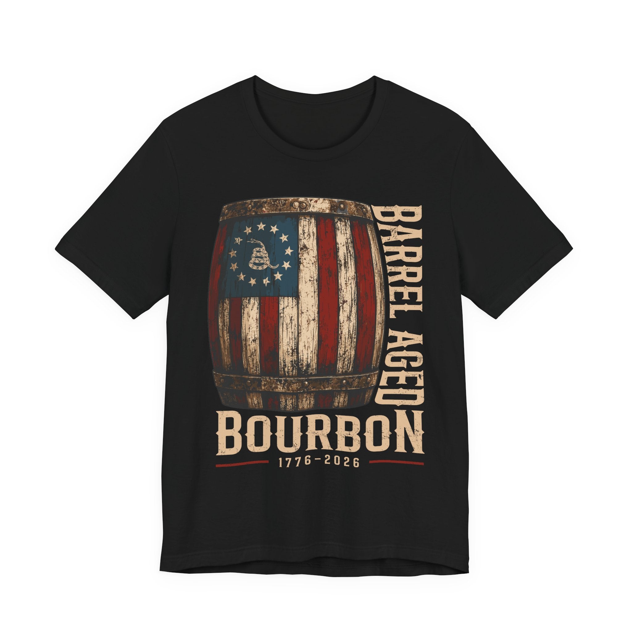 Barrel Aged Bourbon – 1776–2026 Tee