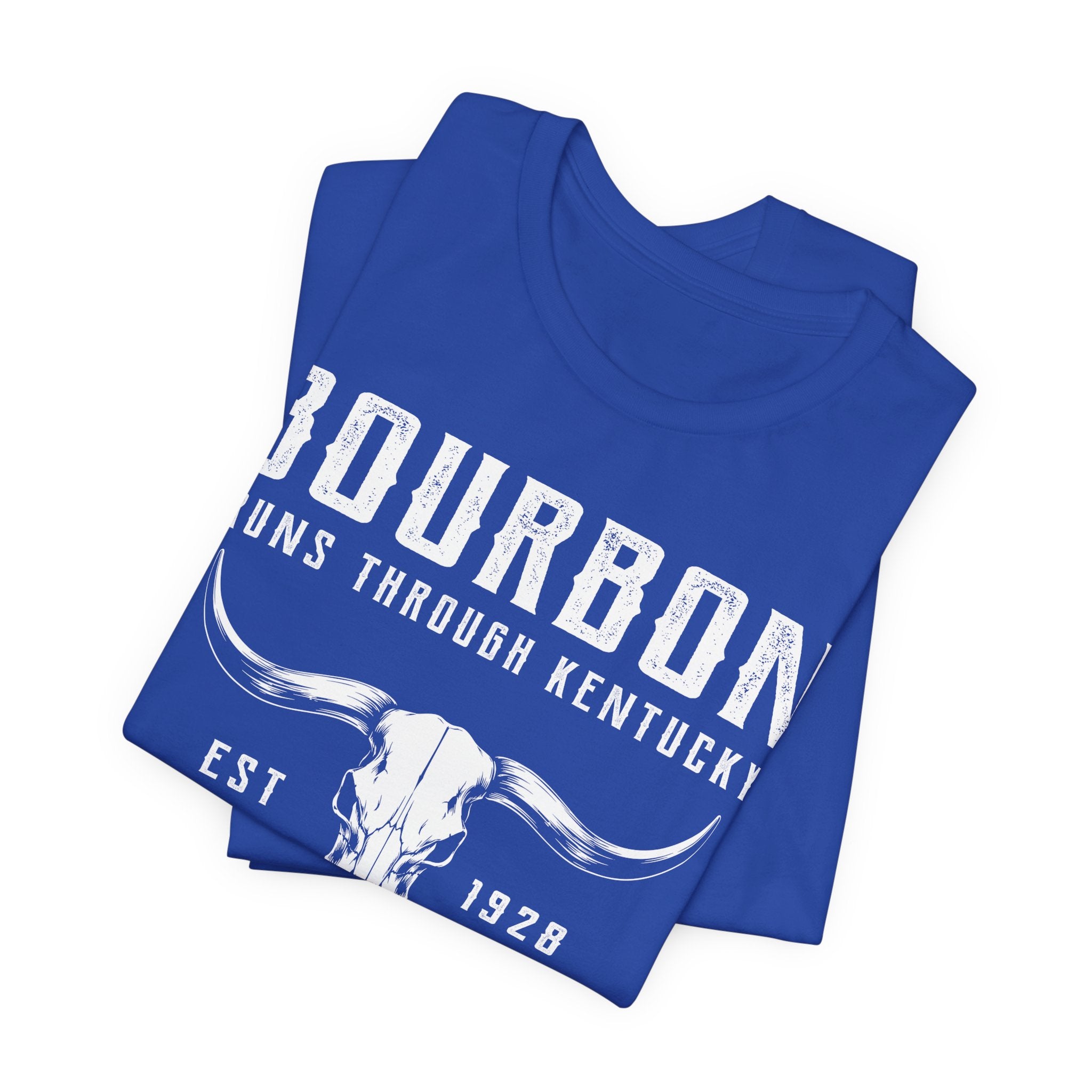 Bourbon Runs Through Kentucky Premium Tee