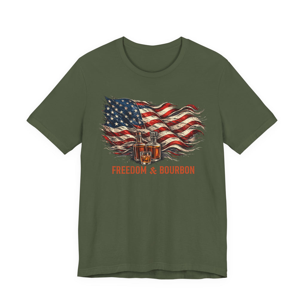 Freedom & Bourbon – Premium Tee