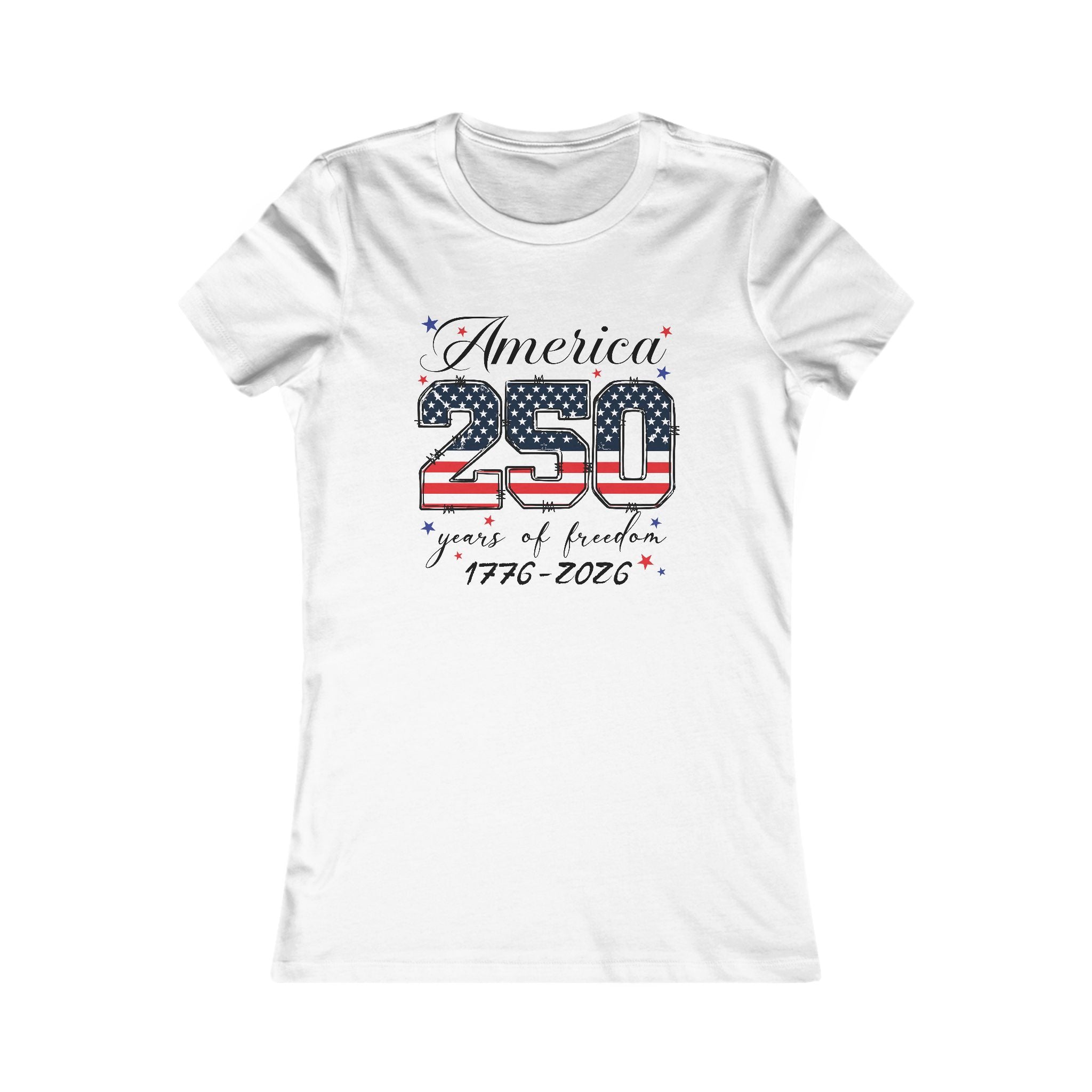America 250 years of freedom 1776-2026 Women's Tee