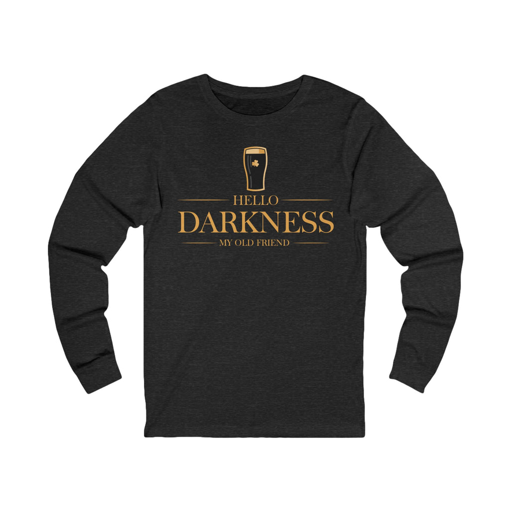 Hello Darkness Gold Premium Long Sleeve Tee